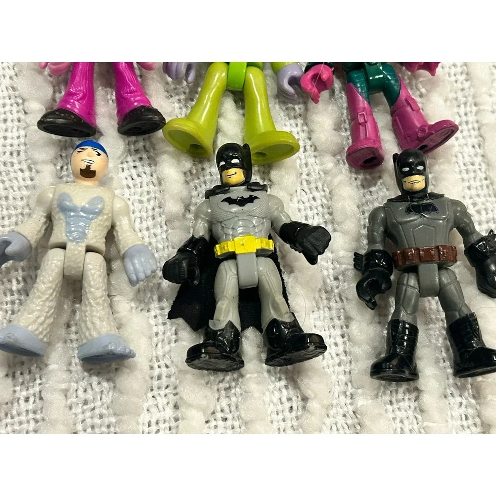 Batman Imaginext Figures Joker, Riddler Lot Of 9 Misc‎ Lot